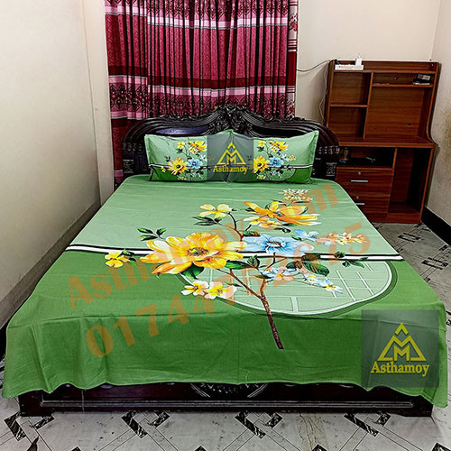 Luxury Panel Bed sheet With Two Matching Pillow Covers