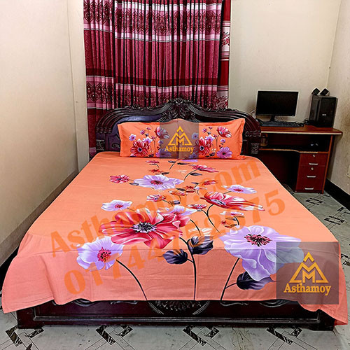 Luxury Panel Bed sheet With Two Matching Pillow Covers