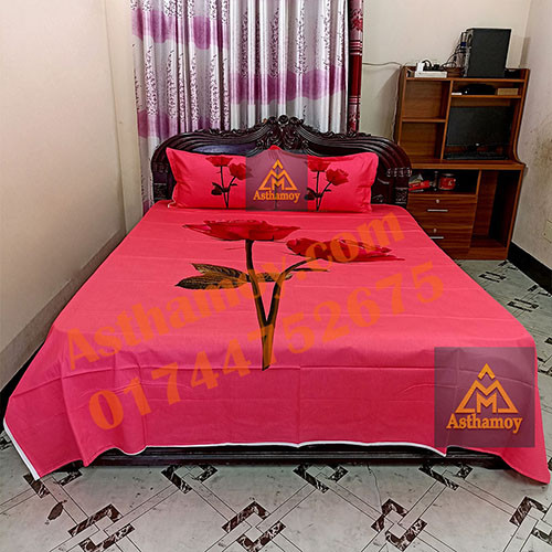 Luxury Panel Bed sheet With Two Matching Pillow Covers